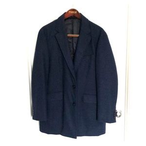 Navy Blue Pea Coat.